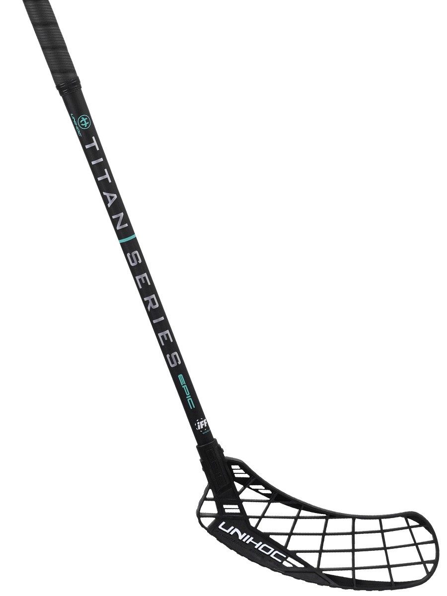 Unihoc Innebandyklubba EPIC TITAN Miracle Light 26 black Unihoc Innebandyklubba EPIC TITAN Miracle Light 26 black